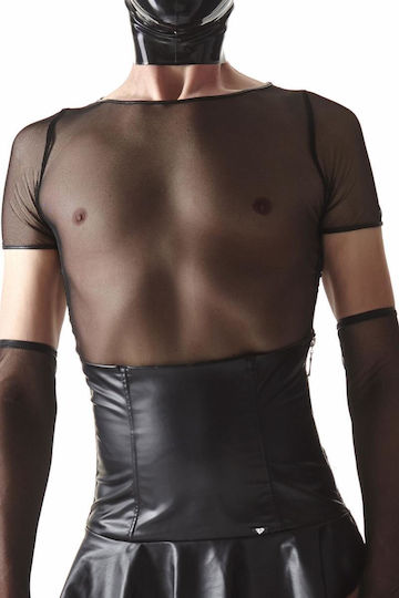 Regnes Fetish Planet Sexy Herren Top Schwarz
