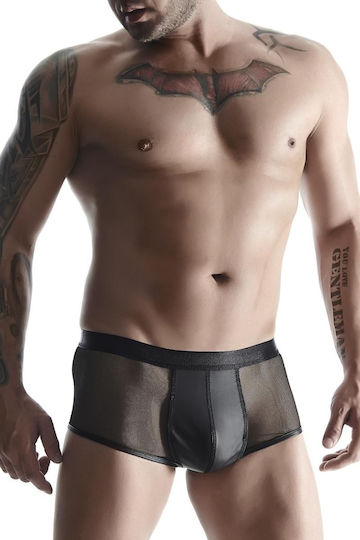 Regnes Fetish Planet Pantaloni scurți Sexy pentru bărbați Negru