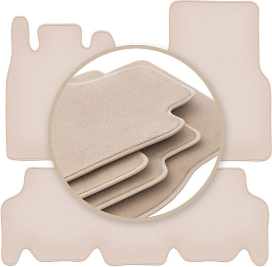 Премиум бежови стелки Mercedes W168 Hatchback Paw 1997-2004