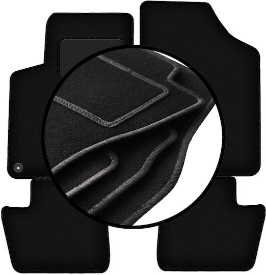 Velour Mats Set Citroen Ds4 Hatchback 2011-2015