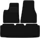 Black Velvet Floor Mats Tesla Model S Ii Sedan 2016