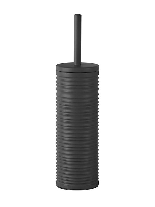 Ankor Metallic Toilet Brush Gray