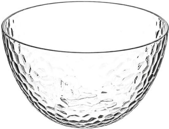 Atmosphera Bol de Servire Rotund Plastic Transparent