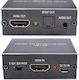 Конвертор 47465 от HDMI женски към HDMI женски, черен