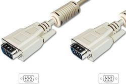 Assmann Dk-310103-018-e Cable Vga M To Vga M 1.8m White Ferrite Protection