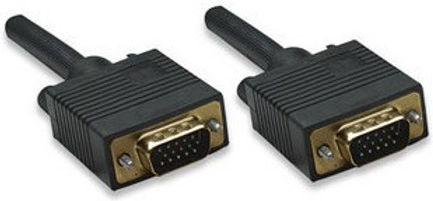Manhattan Cable 390675 Vga M To Vga M 3.0m Black
