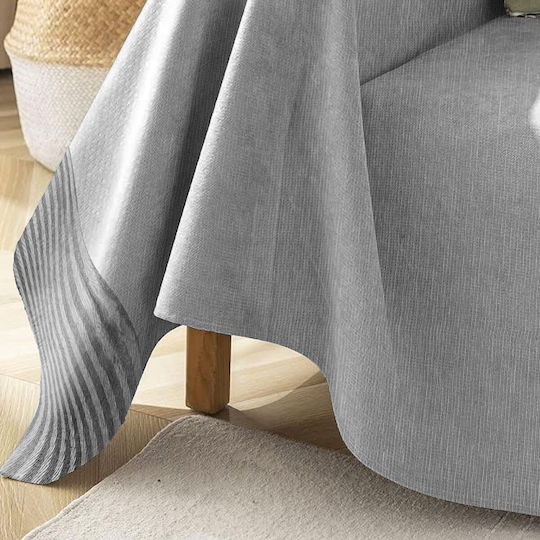 TnS TnS Three-Seater Sofa Throw 180x280cm Grey