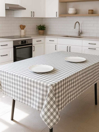 Linea Home Tablecloth Linen Gray 150x180cm