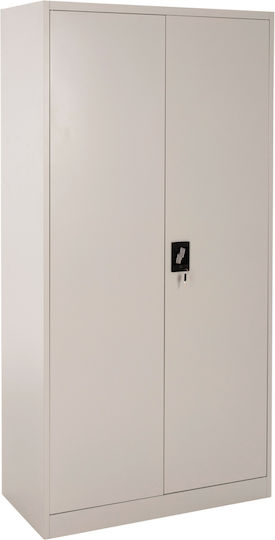 Двукрилен гардероб Метал 90x40x180бр