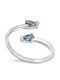 FenixJewelry Ring with Zircon made of Gold 14K