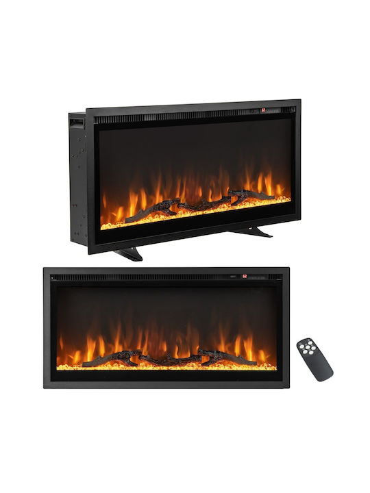 Costway FP10530DE-36 Wall Mounted Electric Fireplace 1500W