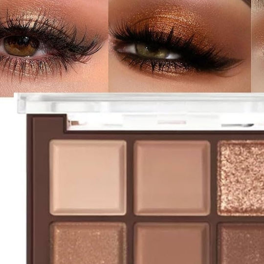 ShuShu Lidschatten in fester Form in Braun Farbe
