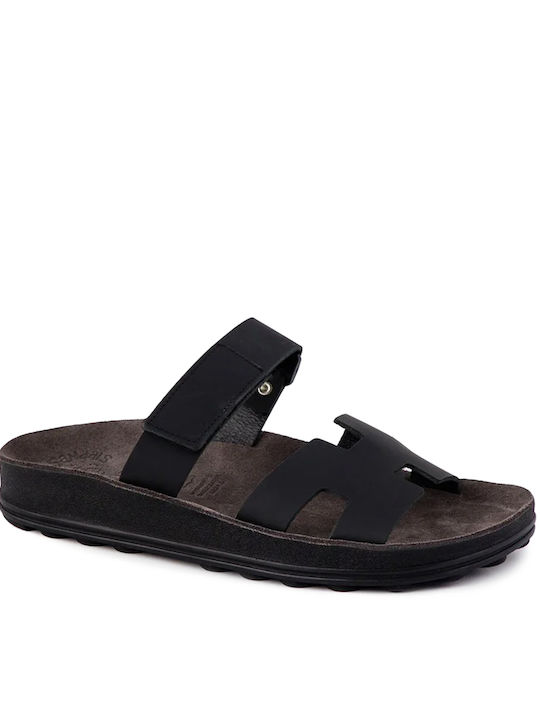 Fantasy Sandals Bianca Leather Women's Flat San...