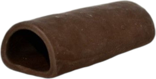 Ceramic Cave 'd' Dark Brown Medium Pleco 11x4x3cm