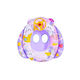 Swimming Aid Swimtrainer 76cm with Sunshade Purple Child's