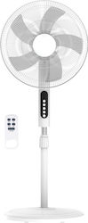 20061206 Pedestal Fan 40cm White 20061206 Pedestal Fan 40cm White