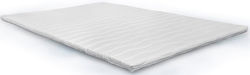 Mega Bazaar 2656 Super-King Schaumstoff με Αποσπώμενο Κάλυμμα 160x200x4cm