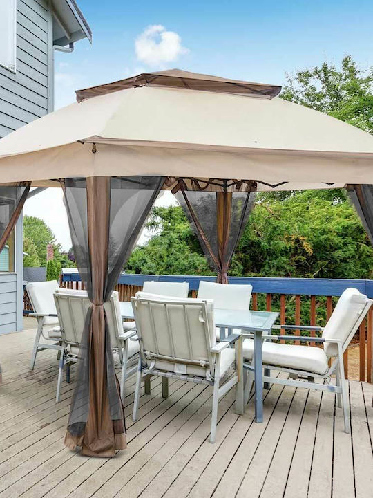 Bakaji Gazebo Garden 3x3m