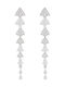 Breeze Ohrringe aus Silber mit Steinen