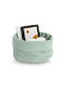 Storage Basket Fabric Green 25x25x13cm 1pcs