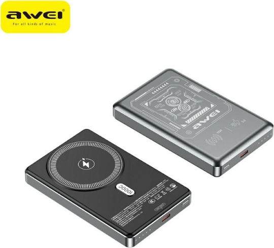 Awei PA-31 MagSafe Power Bank 10000mAh 5W Gray