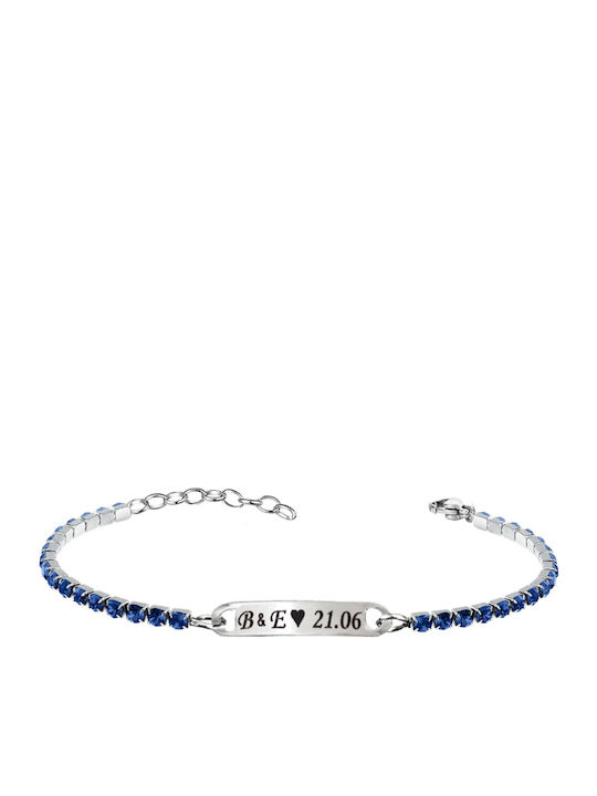 Theodora's Jewellery Γυναικείο Βραχιόλι από Ατσάλι Theodora's Jewellery Γυναικείο Βραχιόλι από Ατσάλι