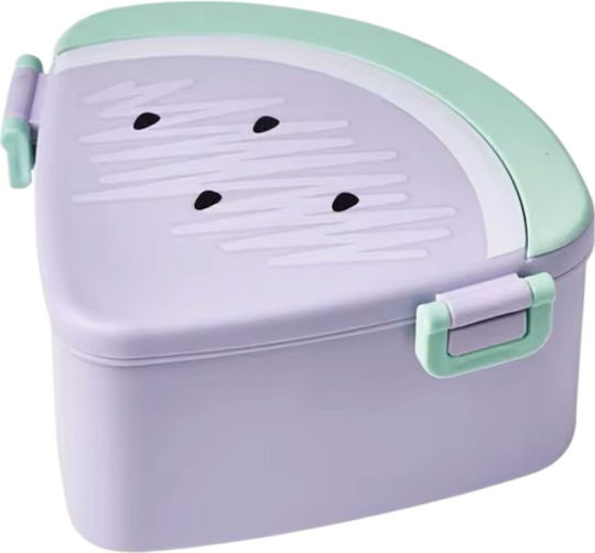 Queen Mother Plastic Kids' Food Container Lilac x 8cm