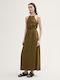 Summer Maxi Dress Khaki