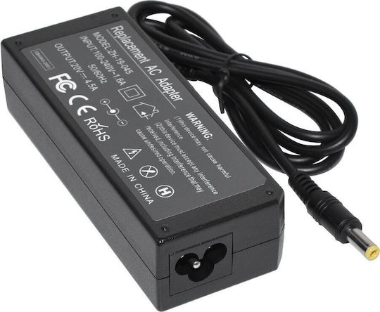 Power Supply Replacement Lenovo Ideapad Laptops B560 B570 G570 G575 G580 G585 G770 G780 N580 N585 N586 P500 S400 S405 U310 U410 Y400 Y480 Y420p Y500 Z580 P400 S100 S205 S415 U260 U510 Z380 Z470 Z480 Z585 Z360 Z500 20v/4.5a 90w 5.5 X 2.5mm Jack