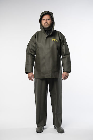 Waterproof Jacket 650g/m2 Professional Fishing European Origin Thick Inner Lining