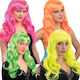 Fluo Fringe Wig