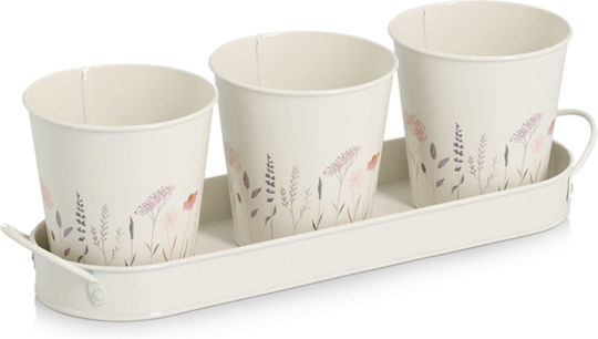 Set 4 Ghivece Metalice Set 4 Ghivece Metalice