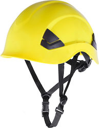 Procera Construction Site Work Helmet Yellow with Earplugs
