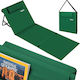Bakaji Foldable Beach Sunbed Green 160x56x46cm