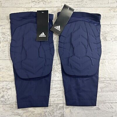 Adidas Techfit Climalite Sport Compression Padded Leg Sleeve Navy S05370