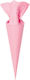 Back To School Pink Cone for Gifts or Sweets