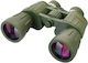 Discovery Field Binoculars 10x50 Porro Prism 10x Optical Zoom 50mm Lens Diameter Aperture Rubber Body Bk-7 Glass Waterproof Green