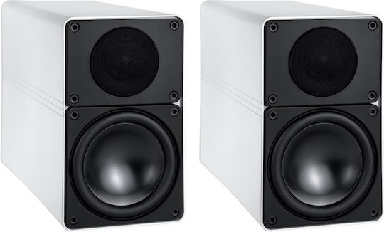 Elac Elegant BS 305 Комплект Пасивни Hi-Fi Тонколони Bookself 120W Гланц Бял