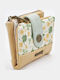 Kleines Damenbrieftasche mit RFID Beiges