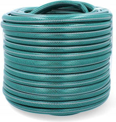 Furtun de grădină premium ranforsat, diametru 1/2", 20 m, protecție UV, presiune 8 bari, 4 straturi, verde Furtun de grădină premium ranforsat, diametru 1/2", 20 m, protecție UV, presiune 8 bari, 4 straturi, verde