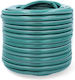 Furtun de grădină premium ranforsat, diametru 1/2", 30 m, protecție UV, presiune 8 bari, 4 straturi, verde