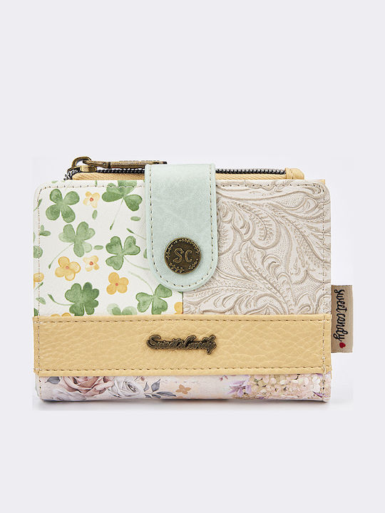Women's Wallet with RFID Beige