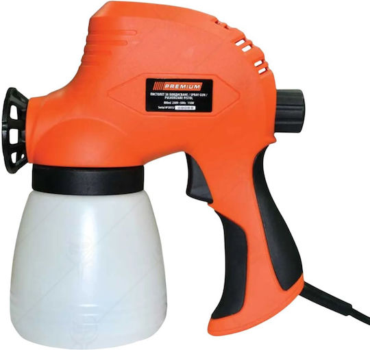 Electric Paint Spray Gun Premium Vi-29113 110w 800ml Capacity Orange