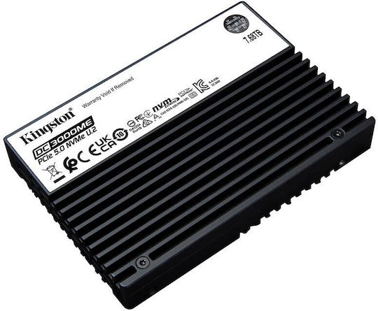 Kingston DC3000ME SSD 7,6TB 2,5 Zoll mit PCI Express 5.0 Schnittstelle SEDC3000ME/7T6