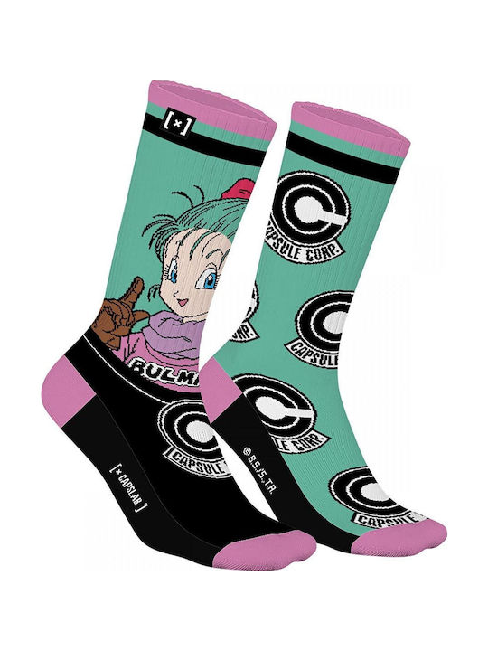 Capslab Mid High Κάλτσες Dragon Ball Bulma Cl-db-1-scs-bul Capslab Mid High Κάλτσες Dragon Ball Bulma Cl-db-1-scs-bul