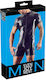 Svenjoyment Underwear Playsuit Sexy Ανδρικό Top Μαύρο