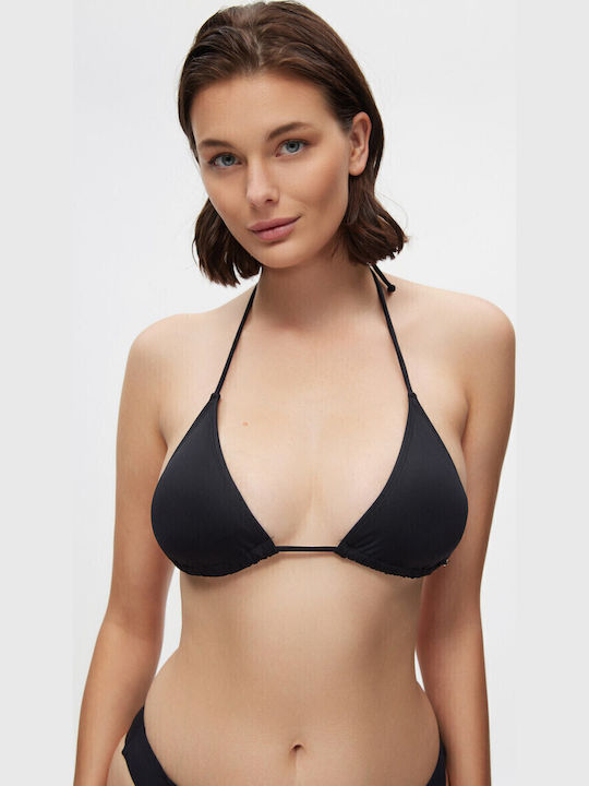 Minerva Padded Triangle Bikini Top with Adjusta...