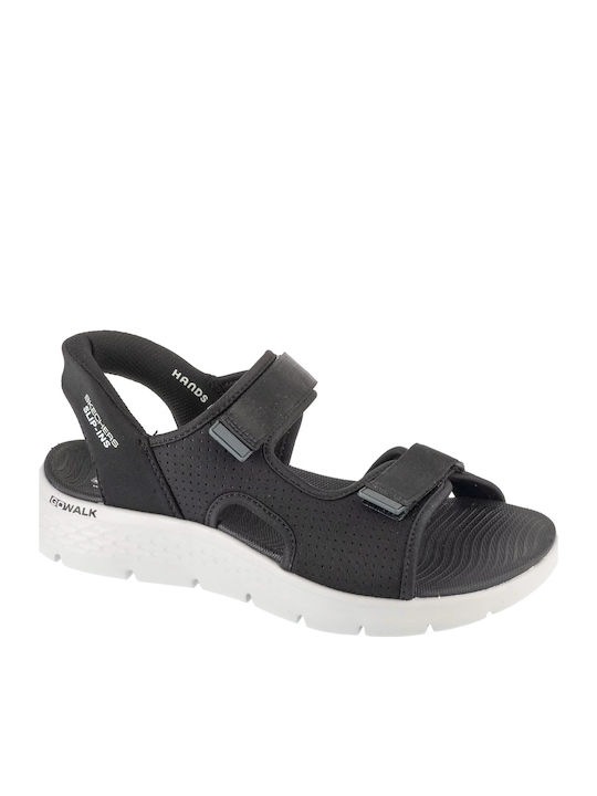 Skechers Go Walk Flex Ανδρικά Σανδάλια σε Μαύρο...