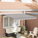 vidaXL Awning fabric Gray
