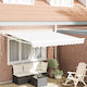 vidaXL Awning fabric White